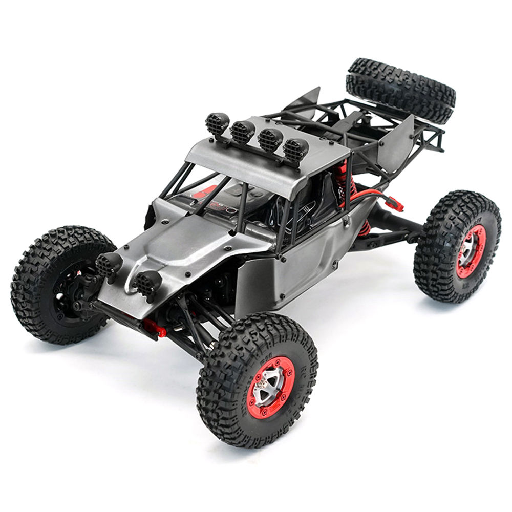 

Feiyue FY03H Eagle-3 1:12 2.4G 4WD Brushed Metal Body Desert High Speed Truck Off-road RC Car RTR - Gray