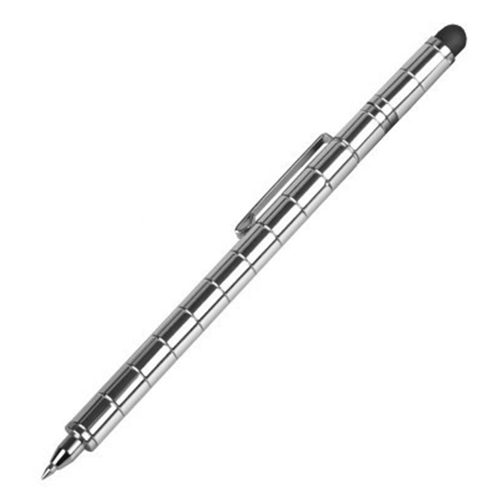 Magnetic Pen Metal Magical Neutral Pressure Reduction Signature Multi-functional Creative Pen - Silver