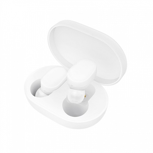 Xiaomi Airdots TWS Kablosuz Bluetooth 5.0 Şarj Kutusu ile Kulak Kulaklık Dokunmatik Kontrol-Beyaz