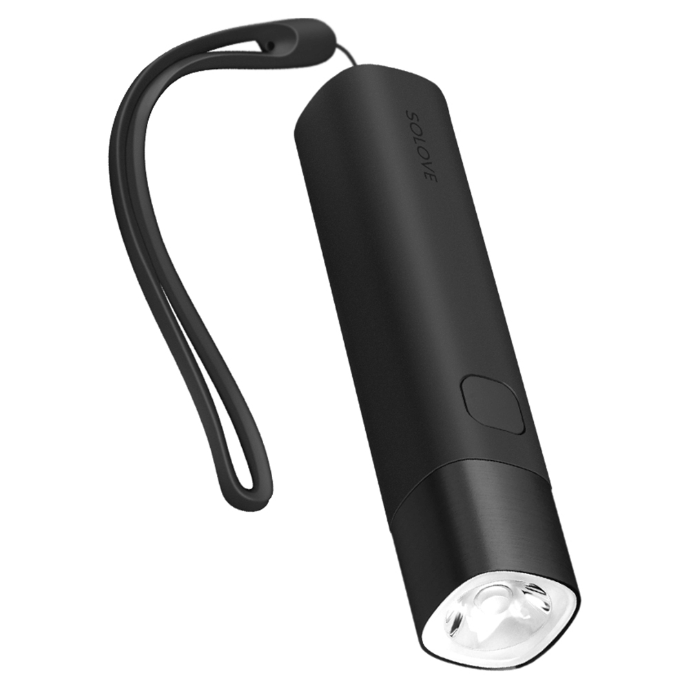 Xiaomi SOLOVE X3 Portable Flashlight Mobile Power Bank - Nero