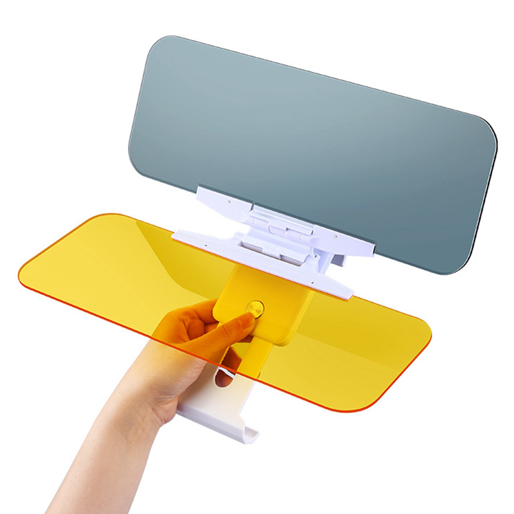 Car Windscreen Sun Visor Anti Glare HD Sunglass Yellow