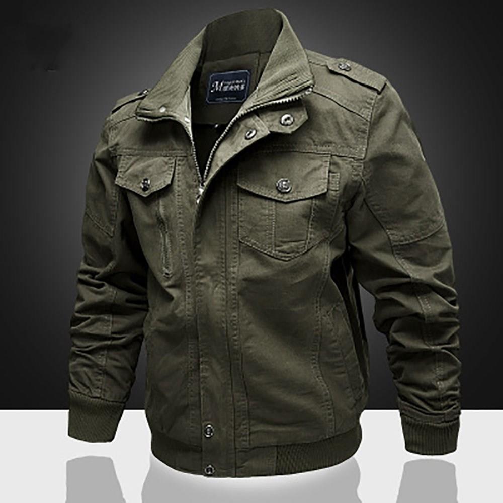 Gant Men Brown Colorblocked Stand Collar Full Sleeves Bomber Jacket
