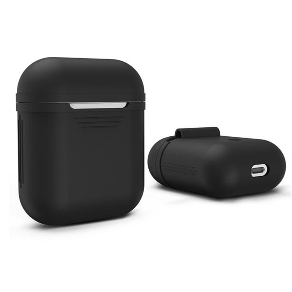 Silicon Case For Apple AirPods Black