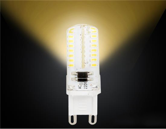 

G9-3014-64L-110/220V G9 3W 64 x 3014SMD LED Corn Bulb - Warm White