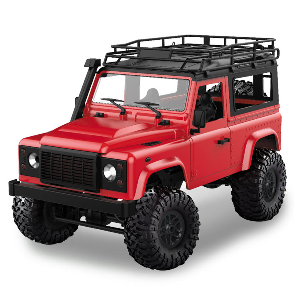 

MN Model MN-90 2.4G 1:12 4WD Brushed Off-road Climbing RC Car RTR - Red