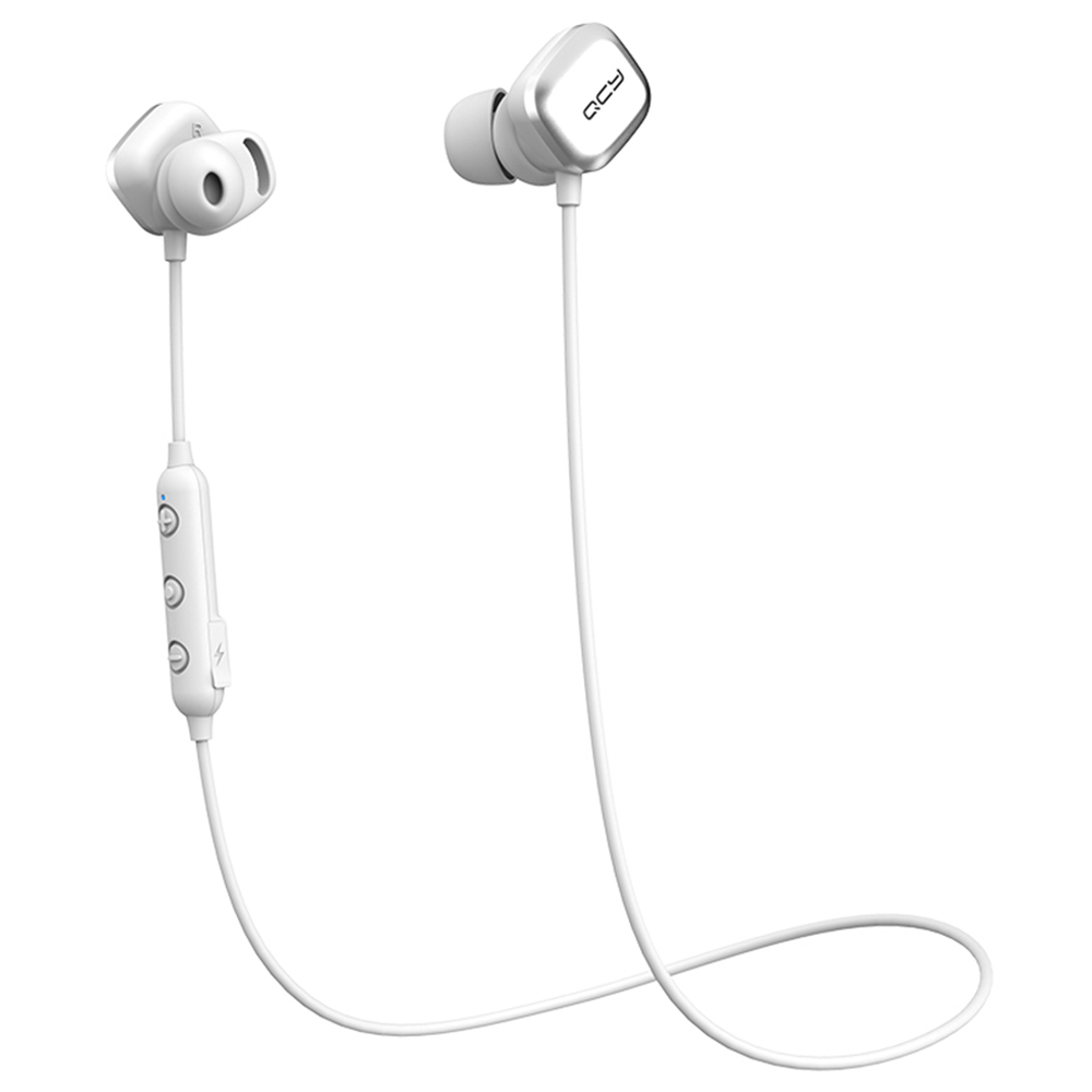 

QCY M1 Pro Magnet Earphones AptX HiFi Wireless Bluetooth IPX4 Water-resistant - White