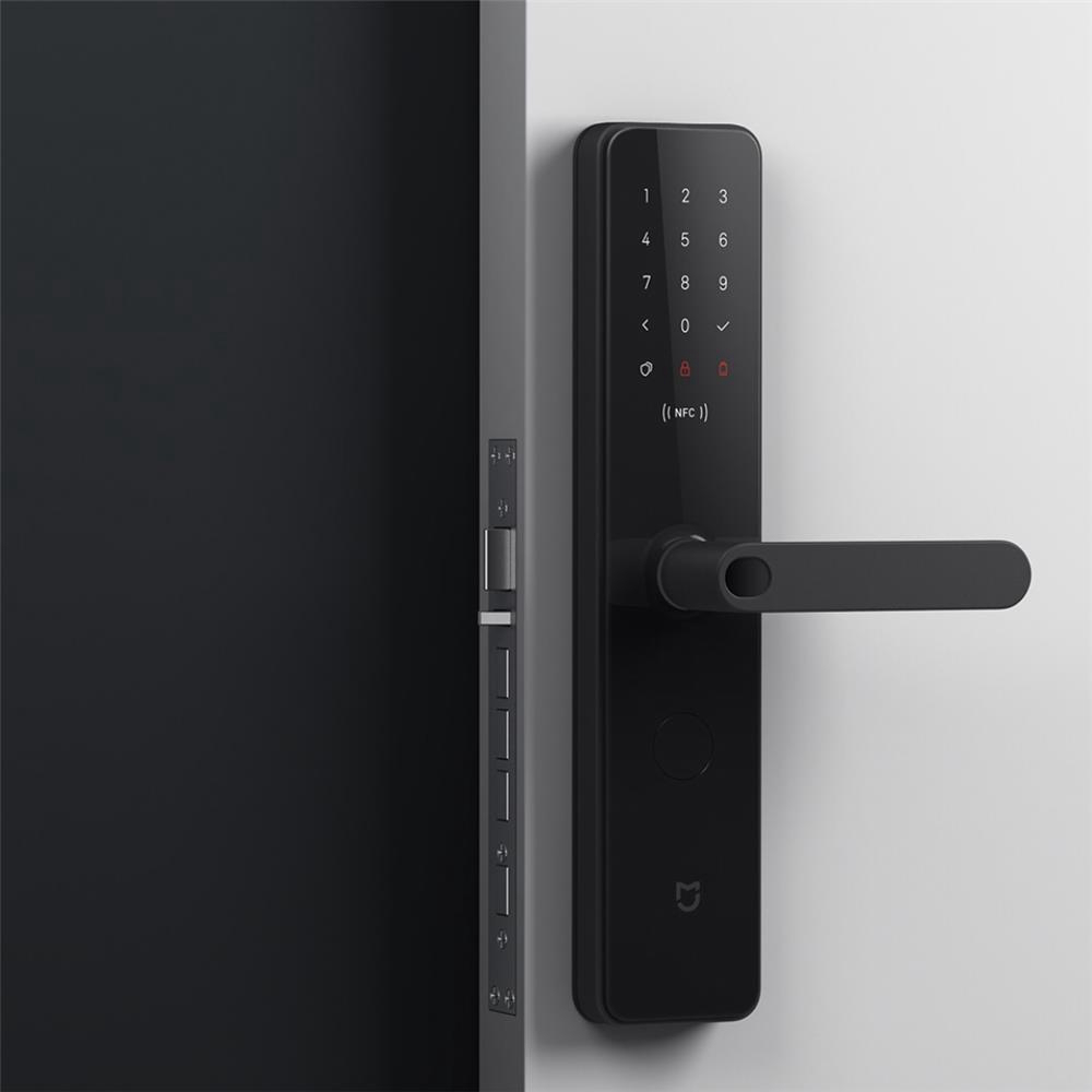 Xiaomi Smart Door Lock Fingerprint Password NFC Bluetooth Black