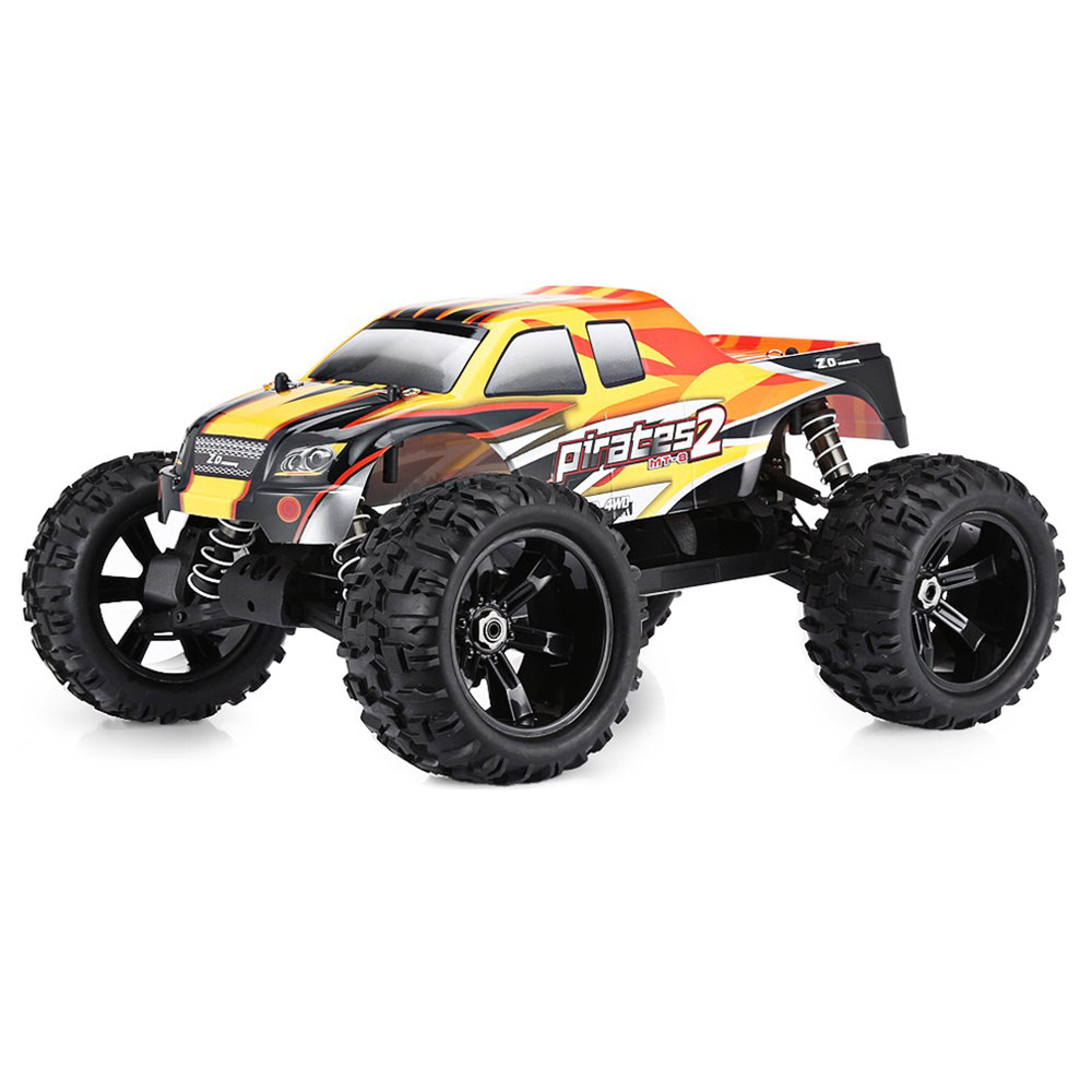

ZD Racing 9116 2.4G 1:8 4WD 120A ESC Brushless Monster Truck Off-road RC Car RTR - Two Batteries