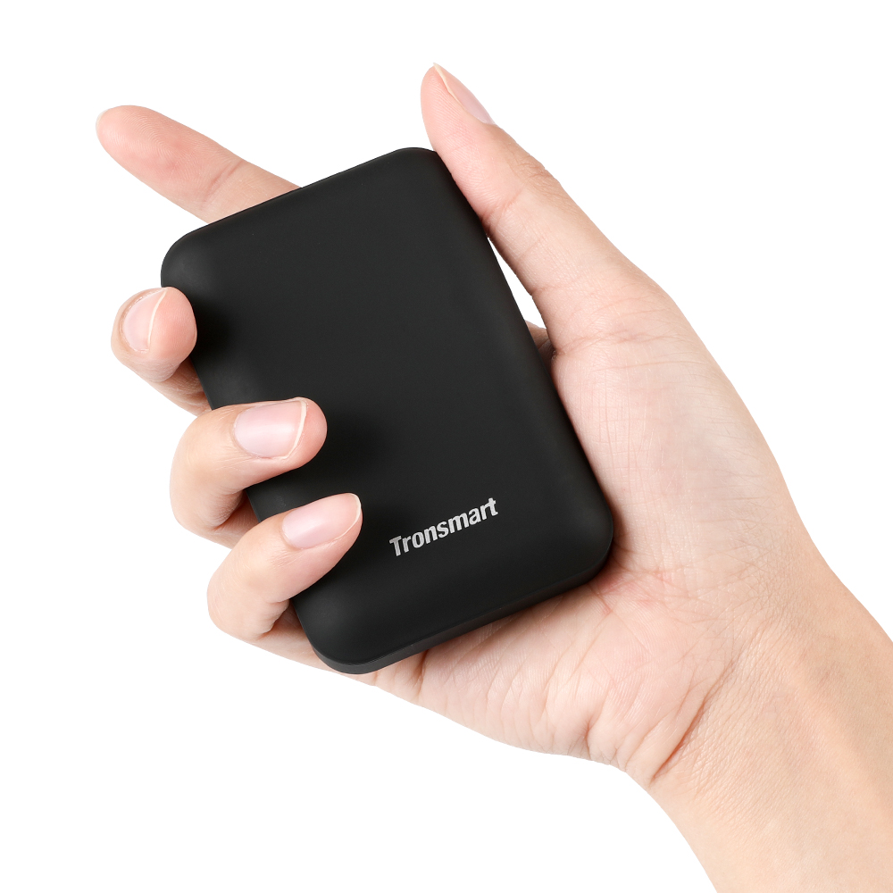 Tronsmart PB10 10000mAh Mini Power Bank with LED Display for iPhone Samsung Etc Devices