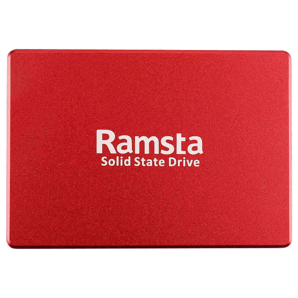 

Ramsta S800 1TB SATA3 High Speed SSD 2.5 Inch Solid State Drive Hard Disk Sequential Read 525MB/s - Red