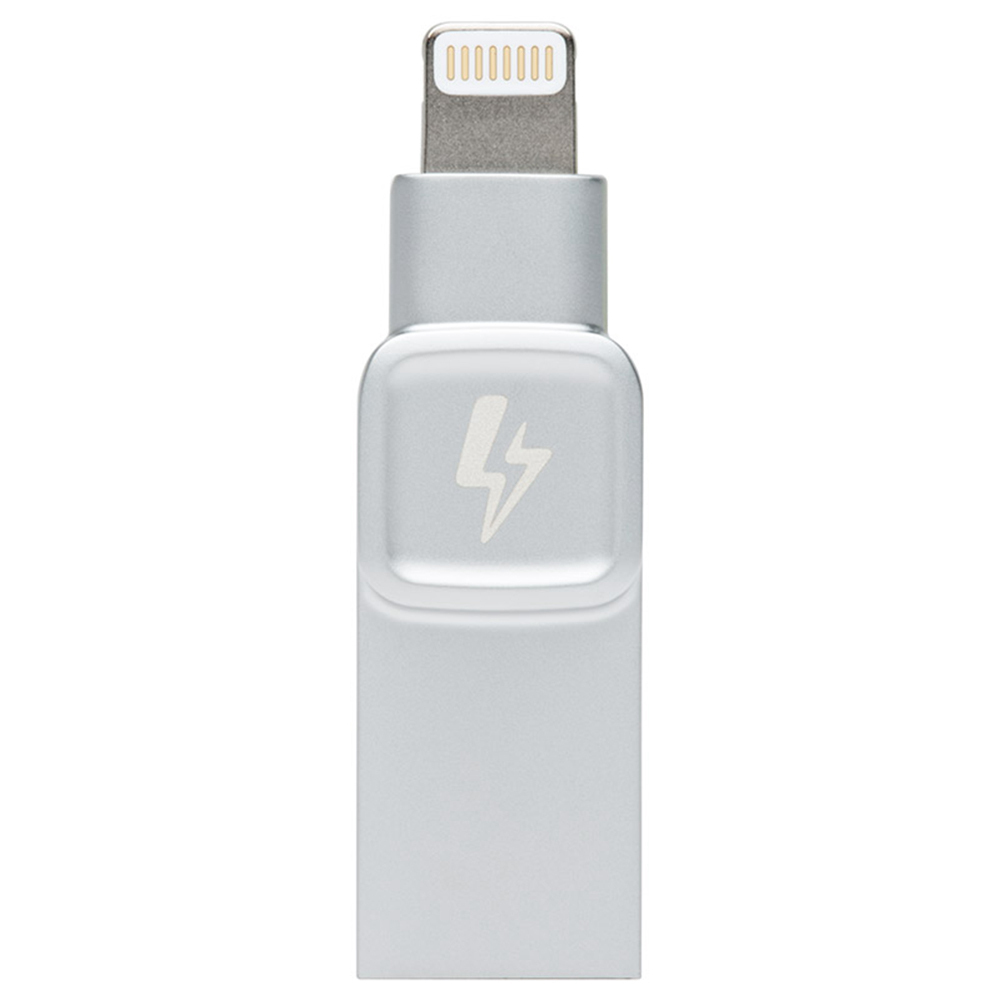 Kingston Bolt 128GB Flash Drive USB3.0 Lightning Interface Silver