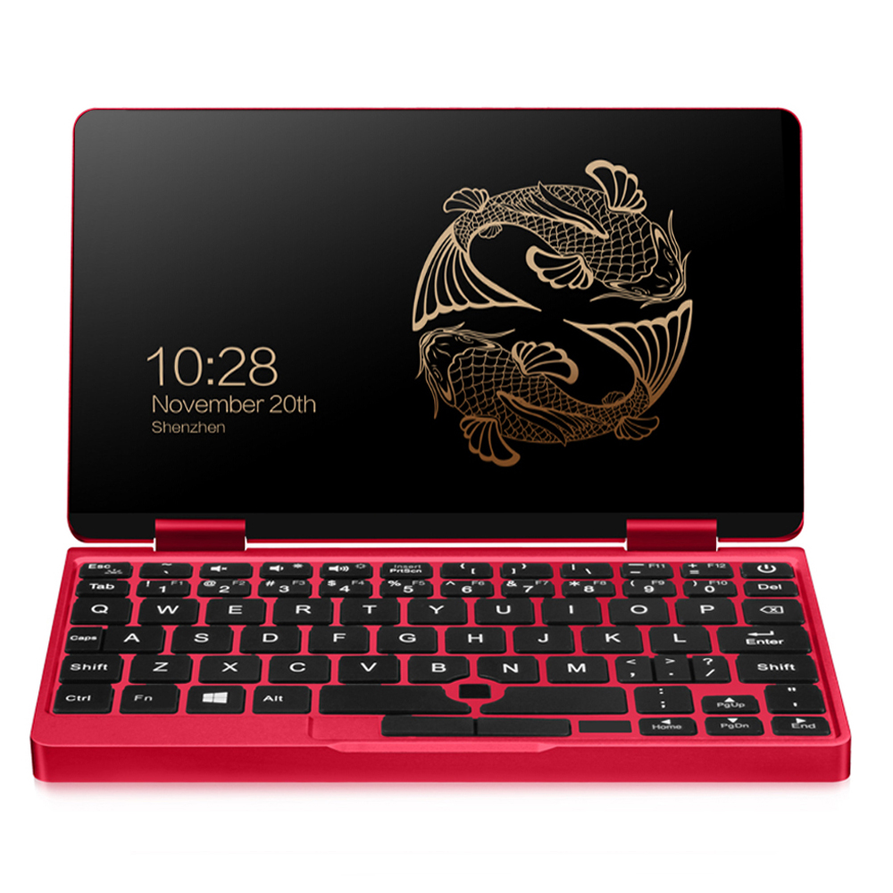 One Netbook Oneミックス2S Yoga PocketラップトップM3-8100Y 8GB 512GB赤