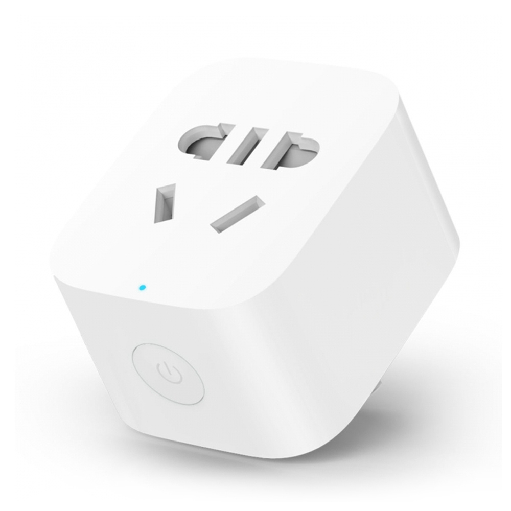 Xiaomi Mijia Smart WiFi Socket APP Remote Control Timing Switch for Lamp Speaker Humidifier Daily Use - White