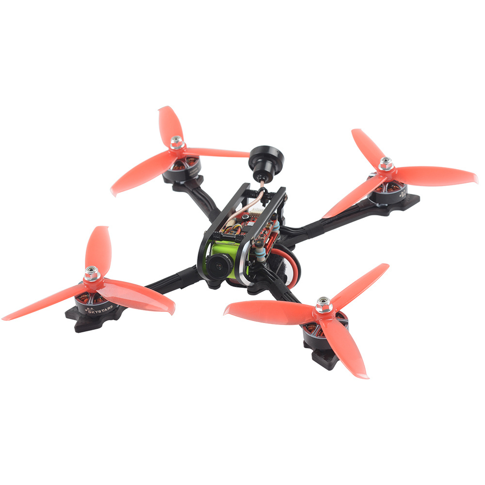 

SKYSTARS 2019 Edge220 FPV Racing Drone F4 FC OSD 800mW VTX 40A Blheli_32 ESC Caddx Turbo S1 Camera - PNP