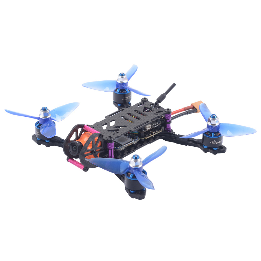 

SKYSTARS Baby Turtle 145mm FPV Racing Drone F4 8K FC OSD 200mW VTX RunCam Split Mini2 DVR Camera Frsky XM+ Receiver - BNF