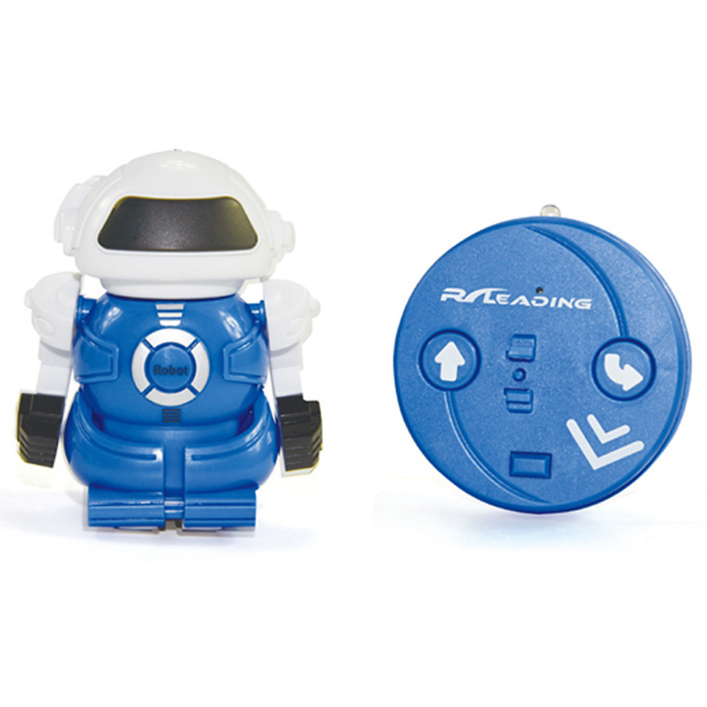 

Coke Can Mini 2CH Infrared Remote Control RC Robot Kids Gift - Blue