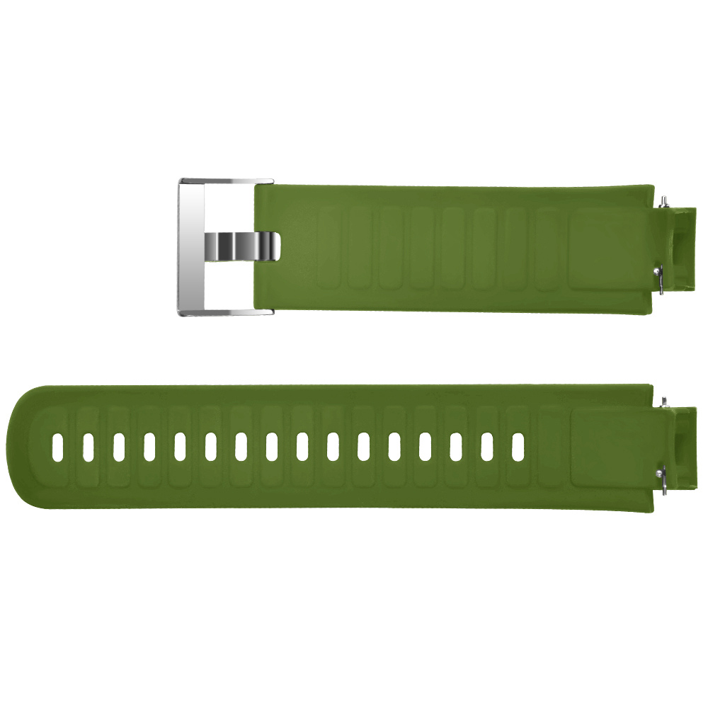

Replacement Silicon Watch Bracelet Strap 20mm For Huami Amazfit 3 Verge Smart Watch - Green