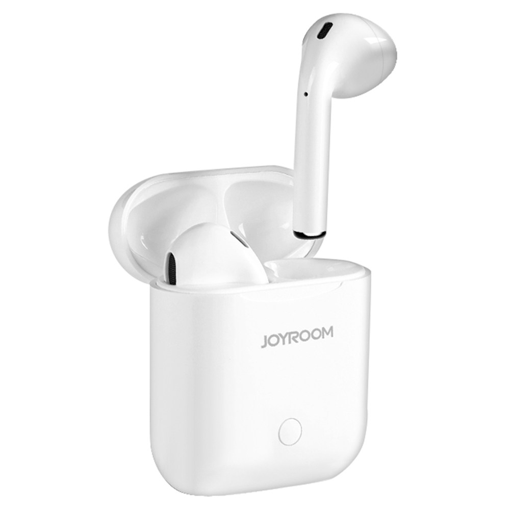 

Joyroom JR T03 Bluetooth 5.0 TWS Earbuds Wireless Charging Intelligent Noise Reduction for Android IOS - White