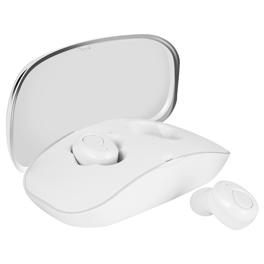 

X-18s TWS Earbuds Dual Bluetooth 4.2 Noise Reduction About 4 Hours Working Time - White