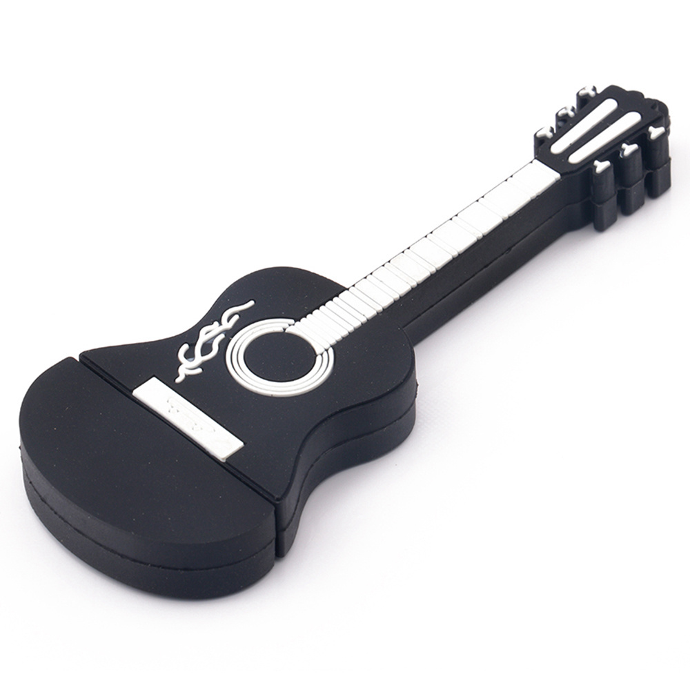 

CR10030 16GB Musical Guitar Cartoon Model Flash Drive USB2.0 Memory Stick - Black