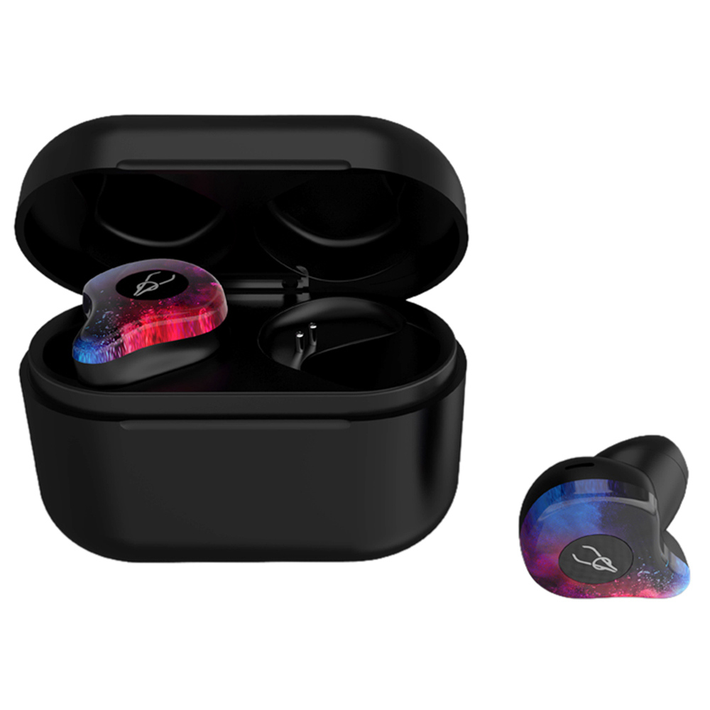 

Sabbat X12 Pro Bluetooth 5.0 TWS Earbuds Surround Sound Noise Cancelling IPX5 Water Resistant - Flame Black