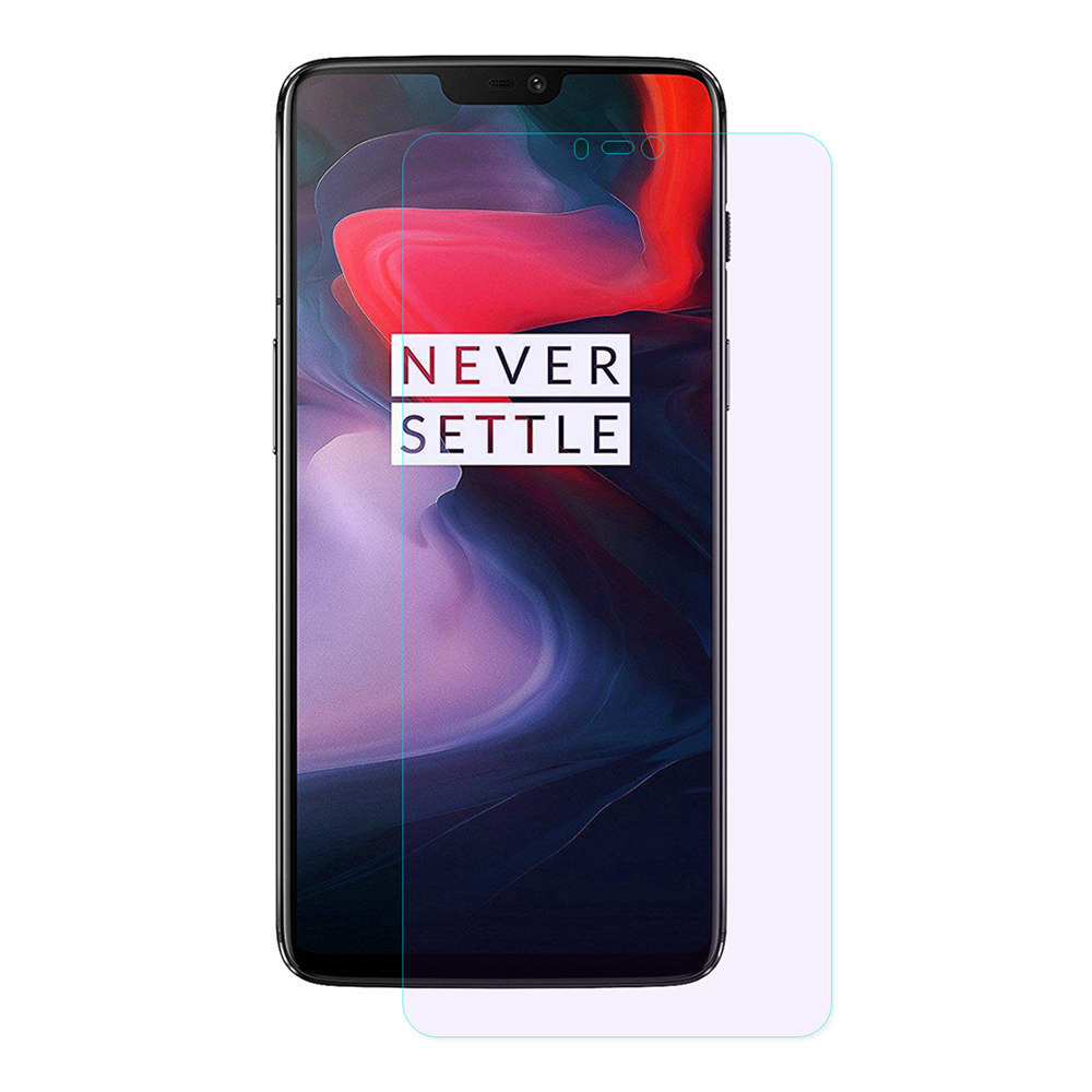 Makibes Tempered Glass Film For Oneplus 6T 0.33mm 9H 2.5D Explosion-proof Membrane - Transparent