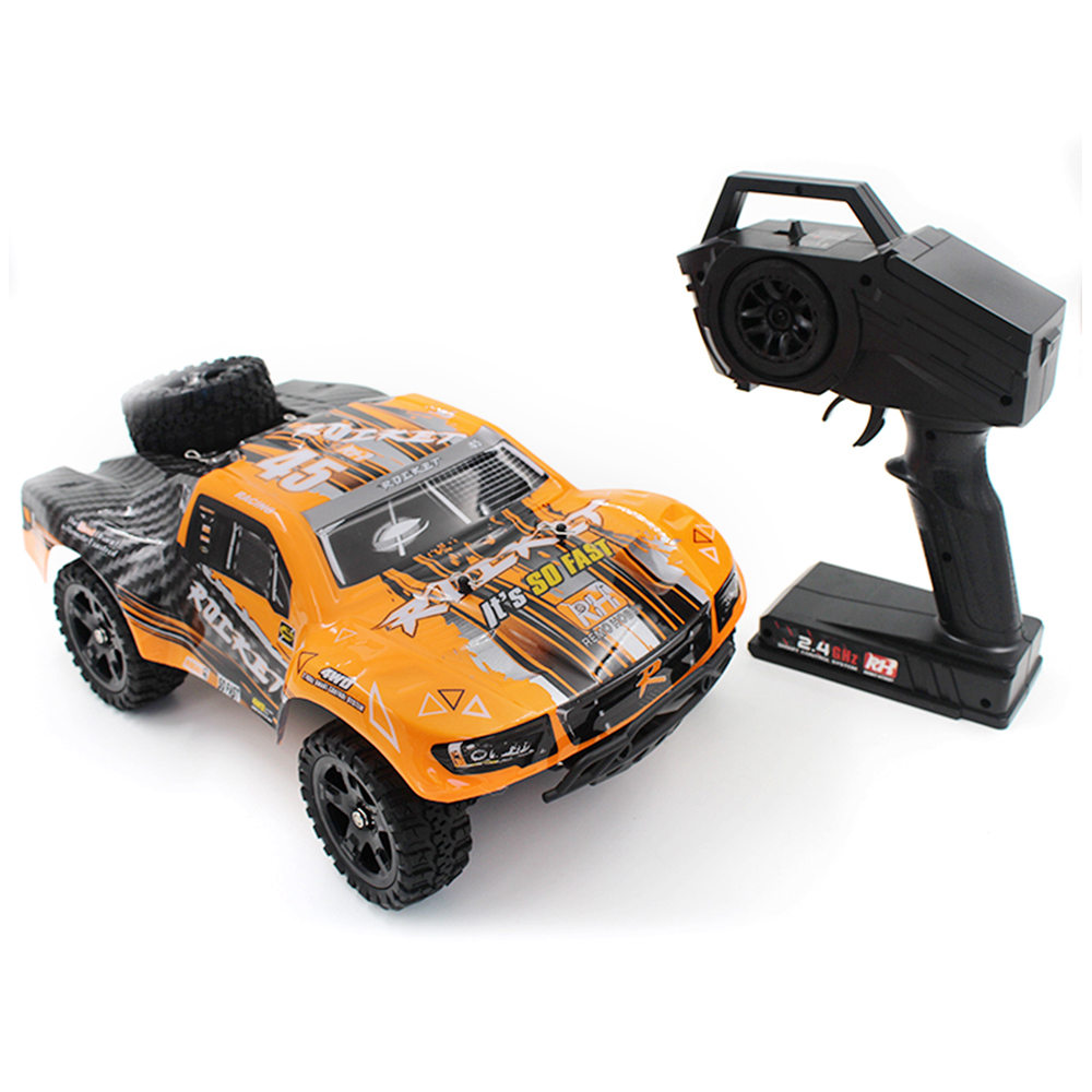 

Remo Hobby 1621 2.4G 1:16 4WD Off-road Brushed RC Car Short-haul Truck RTR - Orange