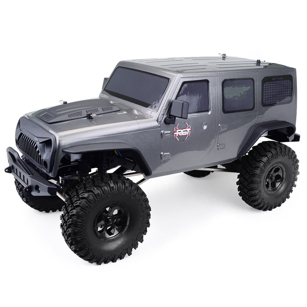 

RGT EX86100 1:10 2.4G 4WD Off-road Brushed RC Car Monster Truck Rock Crawler RTR - Gray