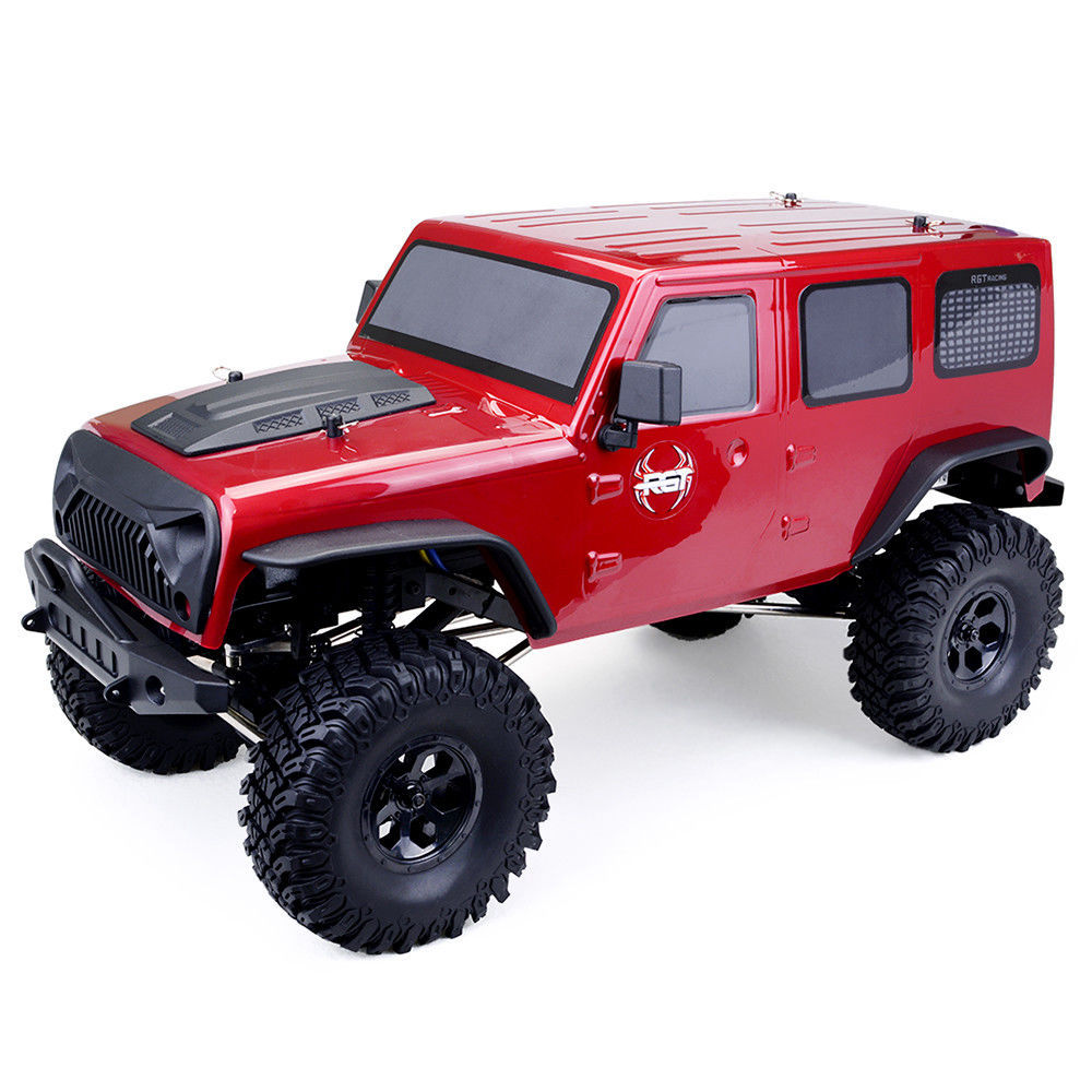 

RGT EX86100 1:10 2.4G 4WD Off-road Brushed RC Car Monster Truck Rock Crawler RTR - Red