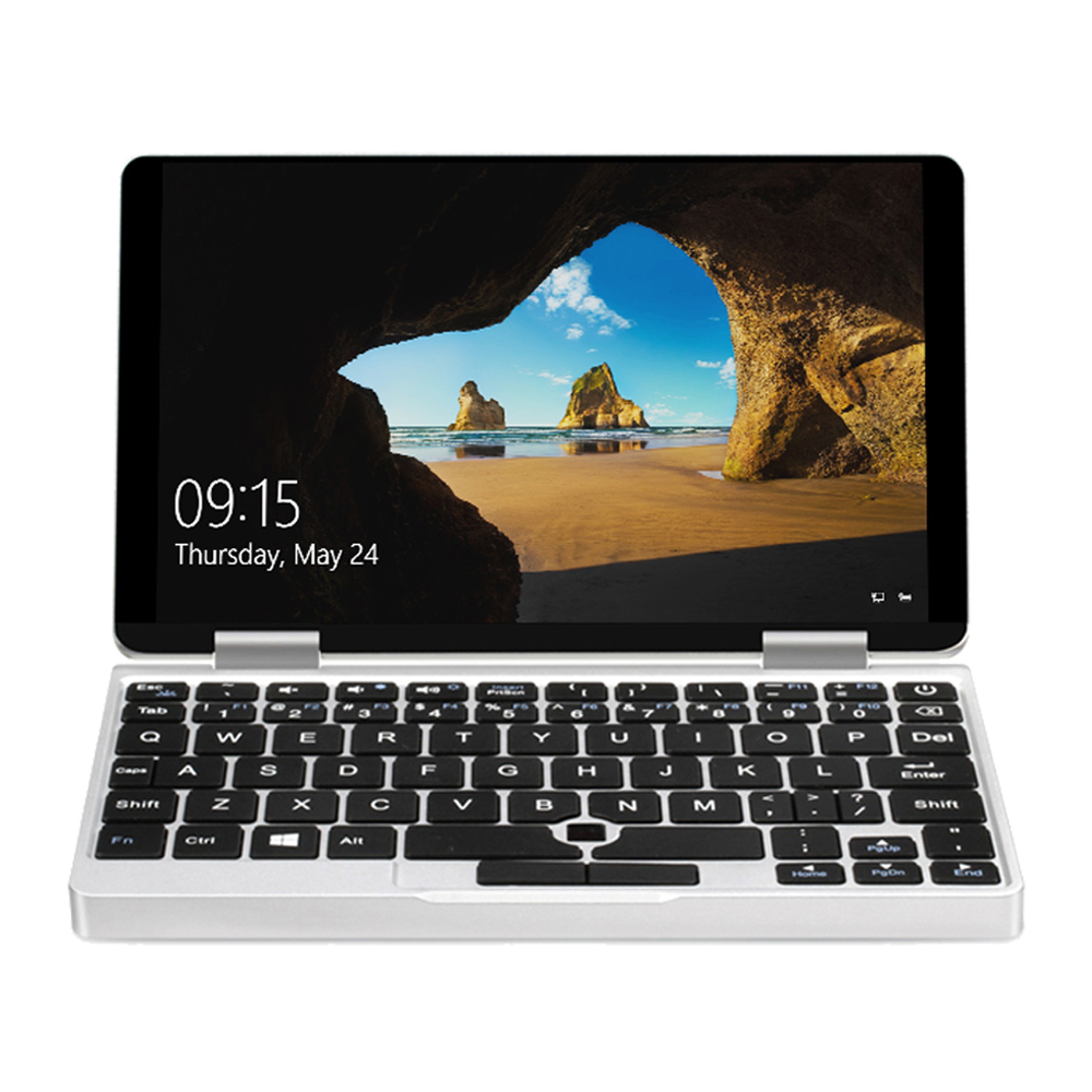One Netbook One Mix Yoga Pocket Laptop Intel Cherry Trail x5-Z8350 Quad Core 7&quot; IPS Screen 1920*1200 Windows 10 8GB DDR3 128GB eMMC - Silver
