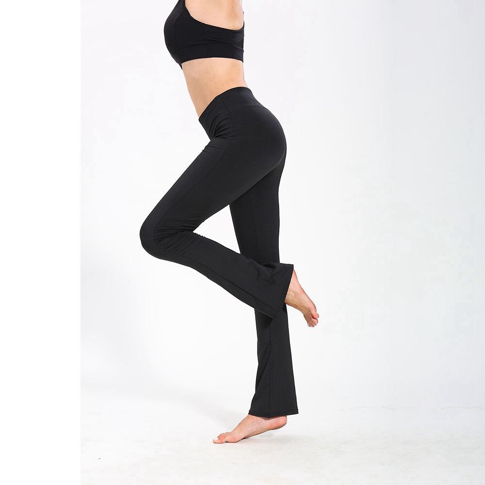CK2218 Women Sports Fitness Yoga Pants Size L Black