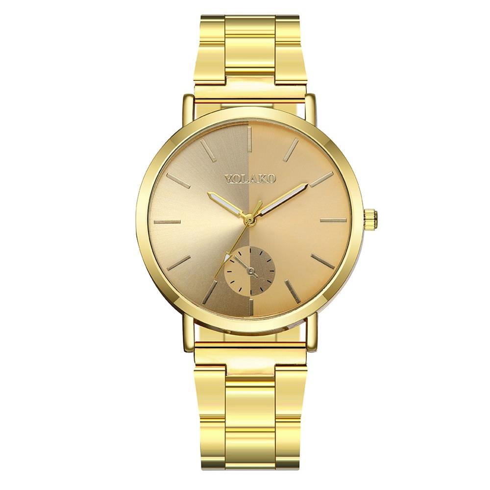 YOLAKO YK120 Casual Quartz Watch Gold