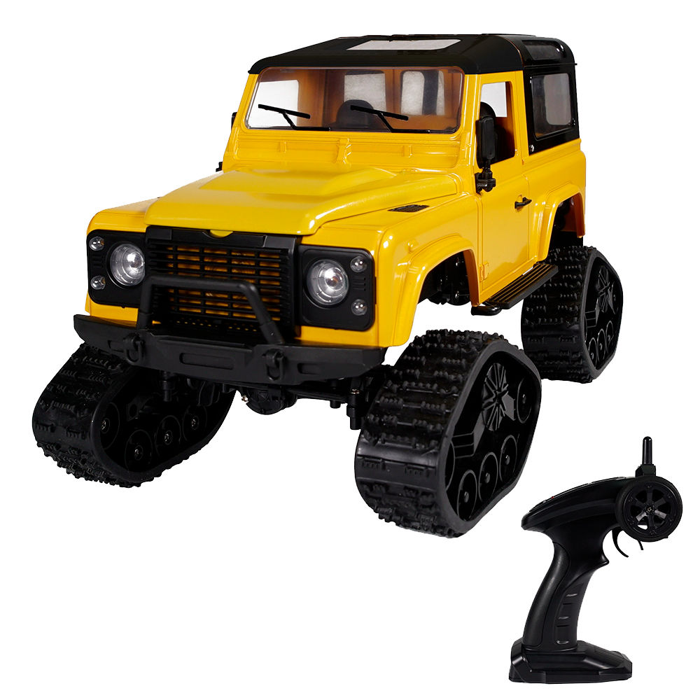 

Fayee FY003B 2.4G 1:16 4WD Metal Frame Off-road RC Car RTR Snow Tires - Yellow