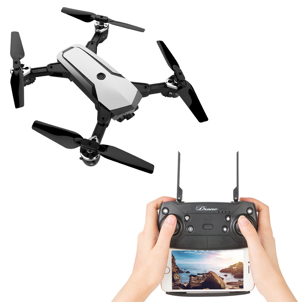 

JDRC JD-20S PRO WIFI FPV Foldable RC Drone With 1080P Wide-angle HD Camera Flying Time 18mins RTF White - Two Batteries