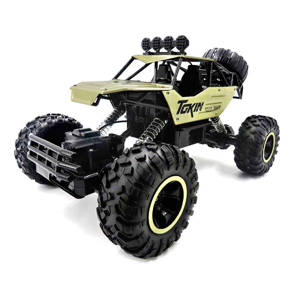 

Flytec 6026 2.4G 1:12 4WD Off-road RC Climbing Car RTR - Gold