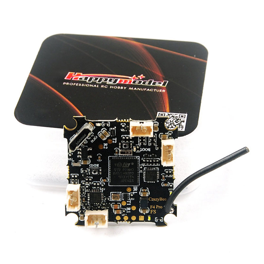 Happymodel Crazybee F4 Pro 1-2S Flight Controller Flysky Receiver