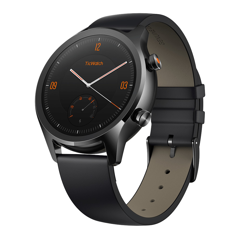 TicWatch C2 Smartwatch Wear OS by Google Black