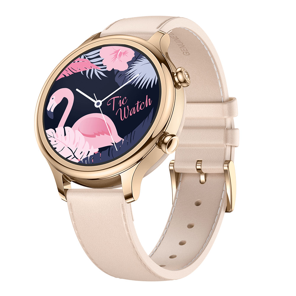 TicWatch C2 Smartwatch Wear OS by Google Rose Gold