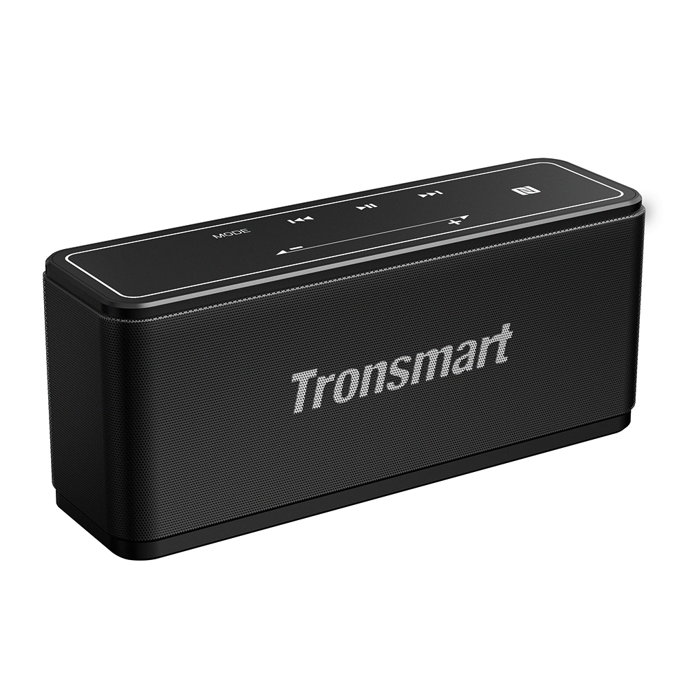 Tronsmart Element Mega SoundPulse ™ Altavoz Bluetooth 5.0 con potente 40W Salida máxima 3D Sonido digital TWS Control táctil intuitivo - Negro