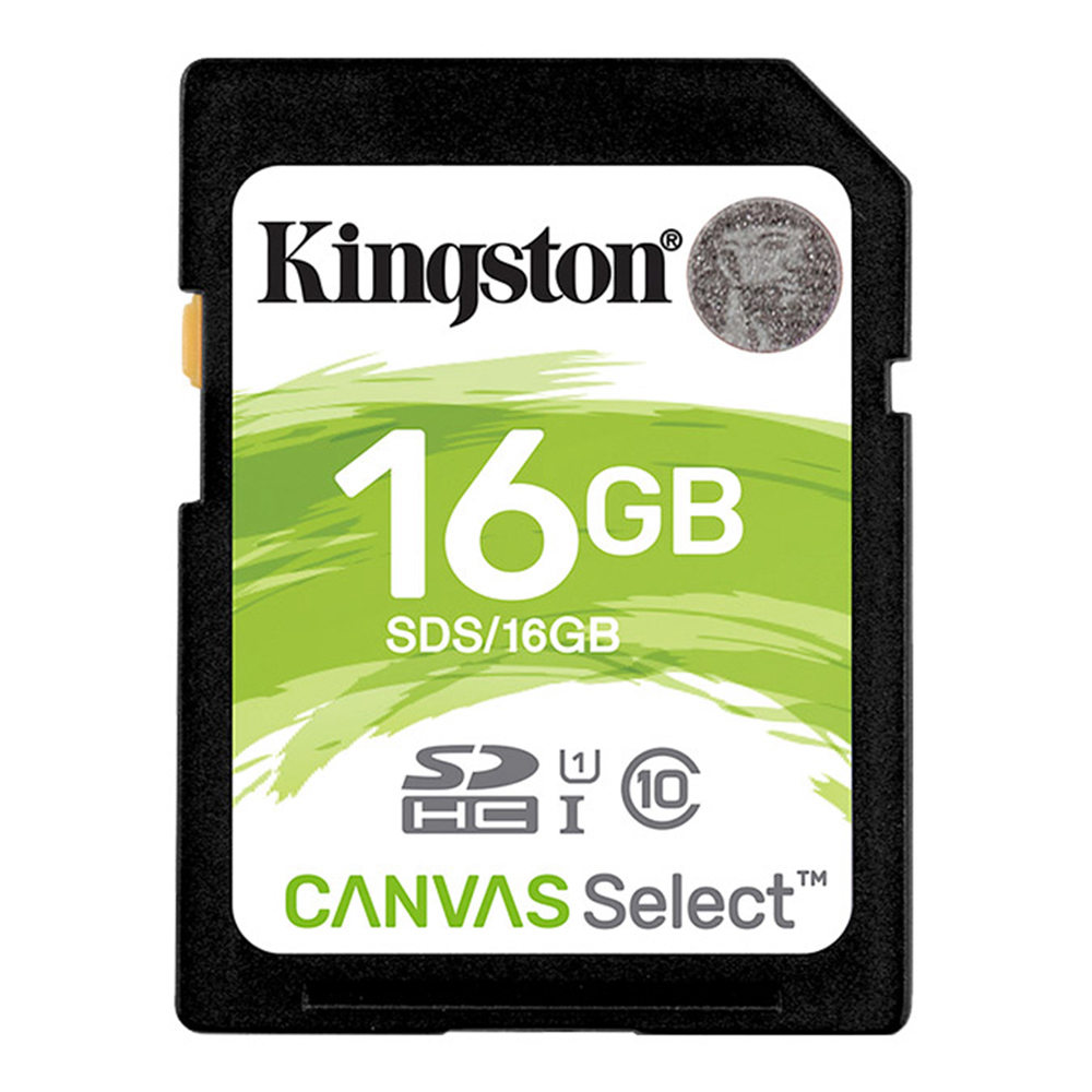 

Kingston SDS Canvas Select 16GB MicroSD TF Card