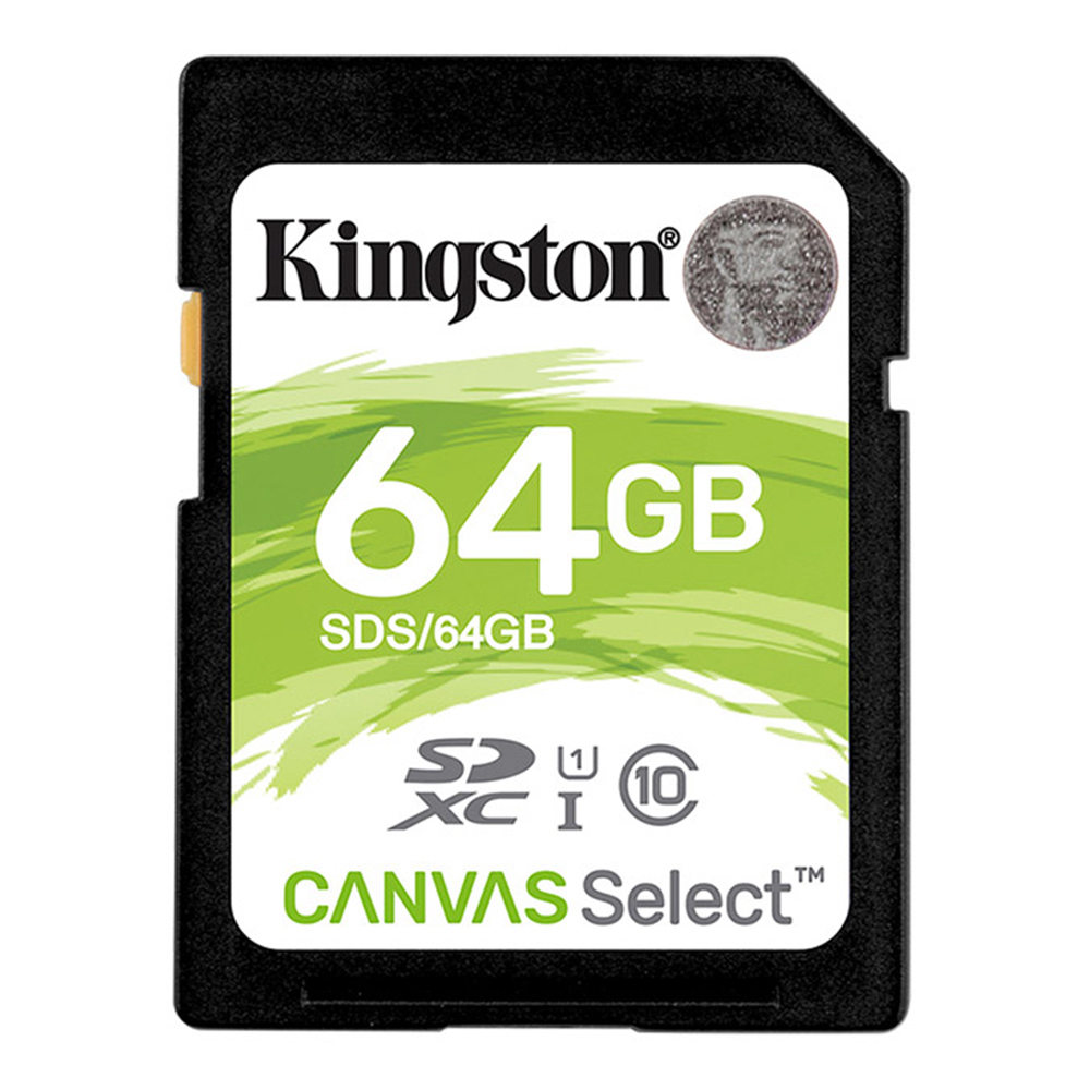 

Kingston SDS Canvas Select 64GB MicroSD TF Card