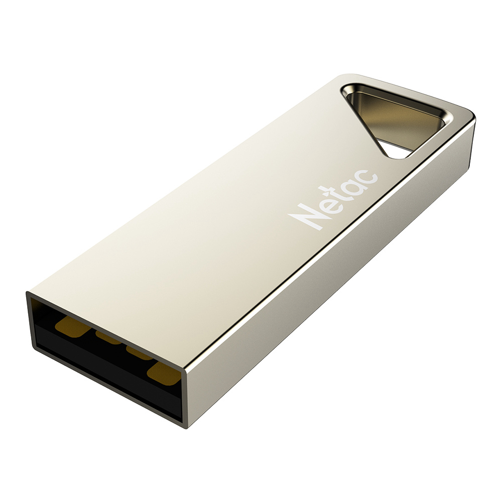 Netac U326 32GB Waterproof Metal USB2.0 Flash Drive Golden