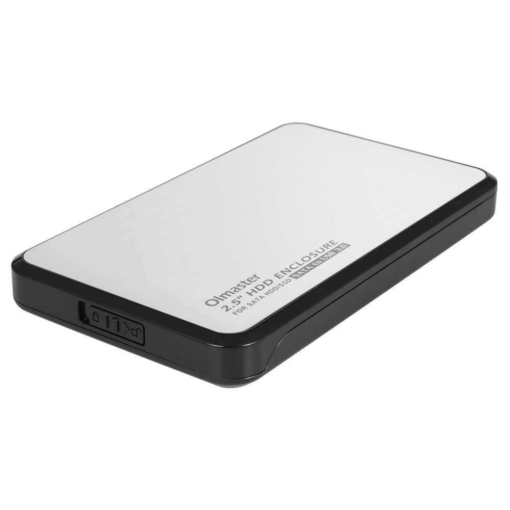 

Olmaster EB-2506U3-SV 2.5 Inch HDD Enclosure Case SATA To USB3.0 For Computer And Notebook - Silver