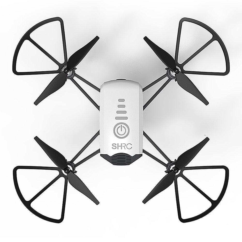 SHRC H2 Locke 2K WIFI FPV RC Quadcopter RTF White Two Battery