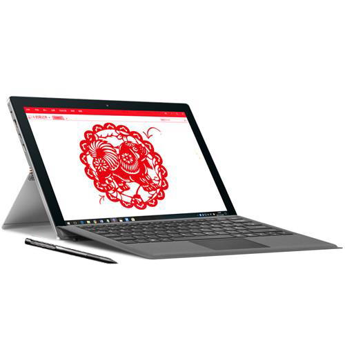 

VOYO VBook i7 Plus Tablet Intel Core i7-7600U Dual Core (Silver) with Original Magnetic Docking Keyboard + Original Stylus Pen (Black