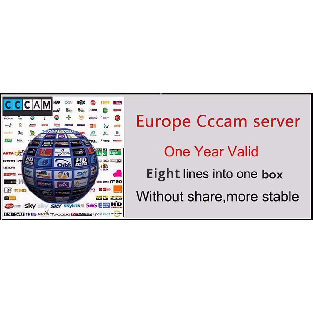1 Year Europe Servidor CCCAM