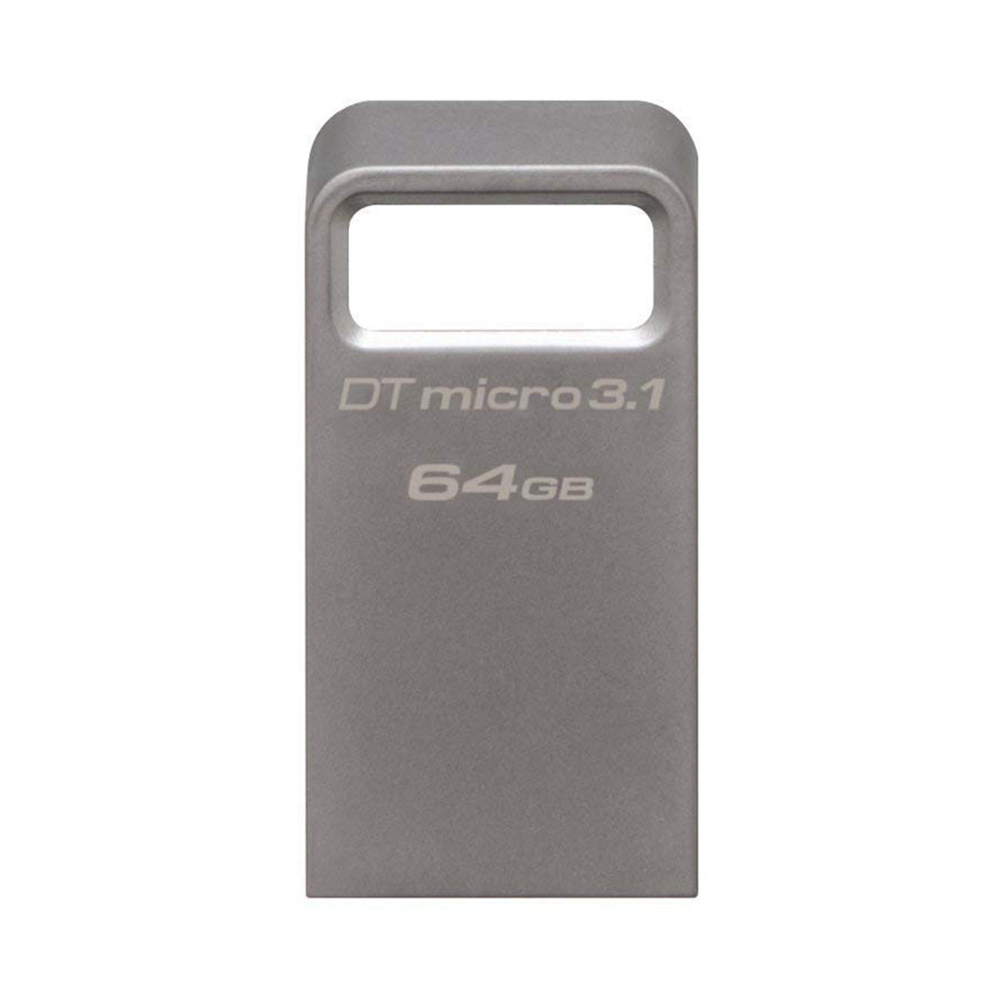

Kingston DTMC3 64GB USB Flash Drive USB3.1 Interface 100MB/s Read Speed - Silver