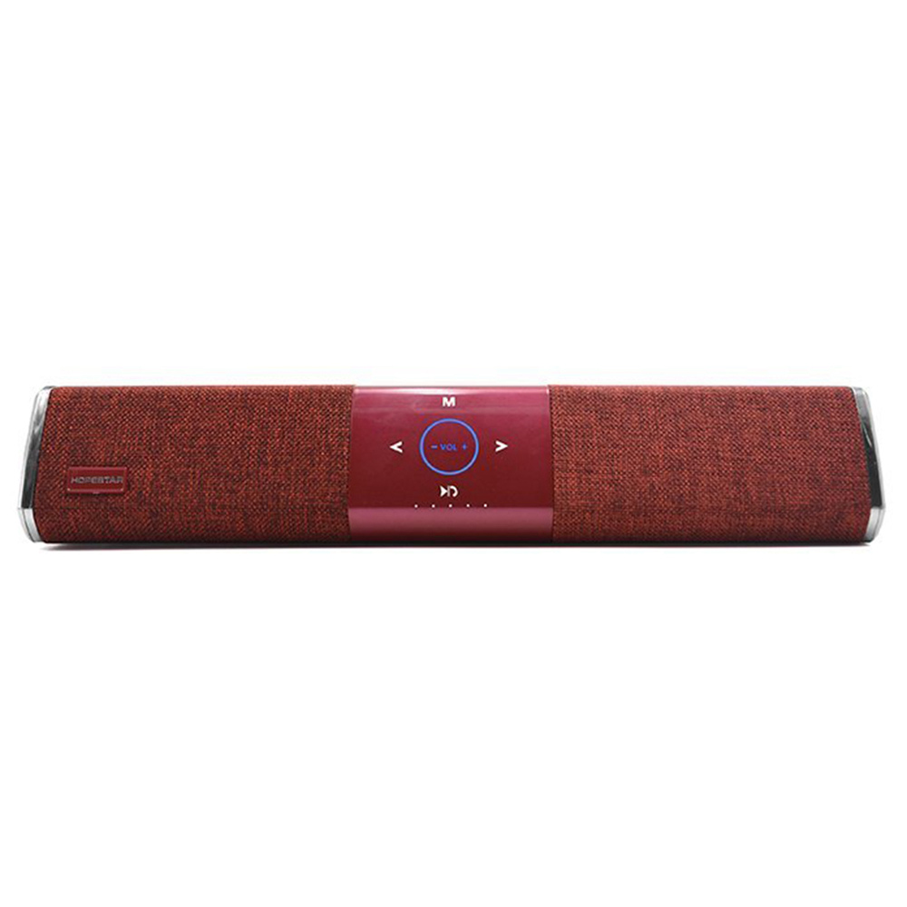 

HOPESTAR A3 Wireless Bluetooth Speaker Deep Bass Power Bank Built-in NFC - Red