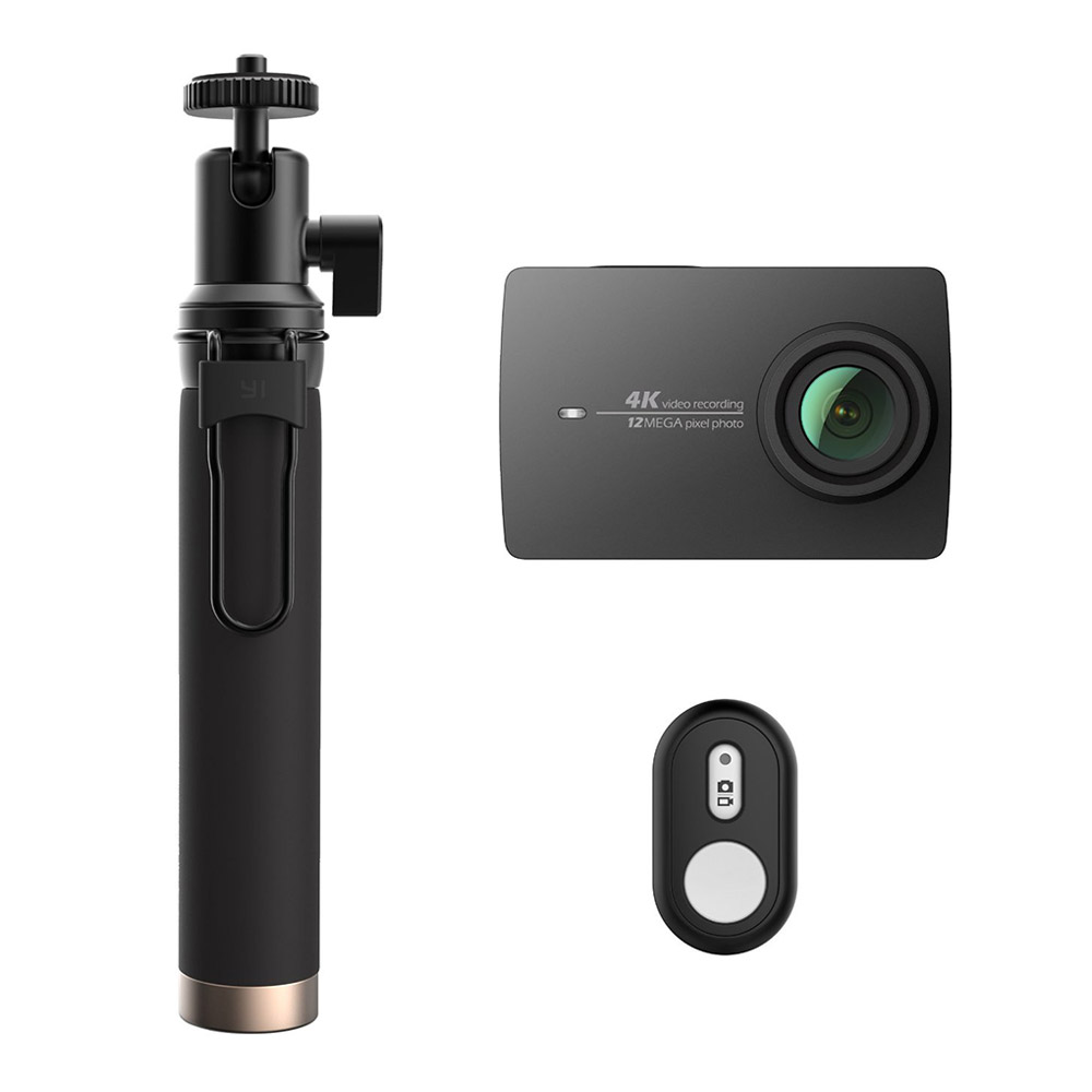 Xiaoyi YI 4K Action Camera 2 Kits Black
