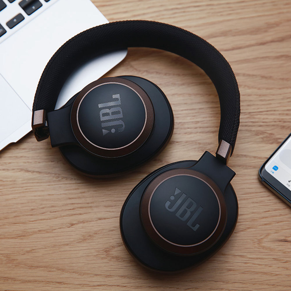 JBL LIVE 650BTNC Wireless Bluetooth Headphones Black